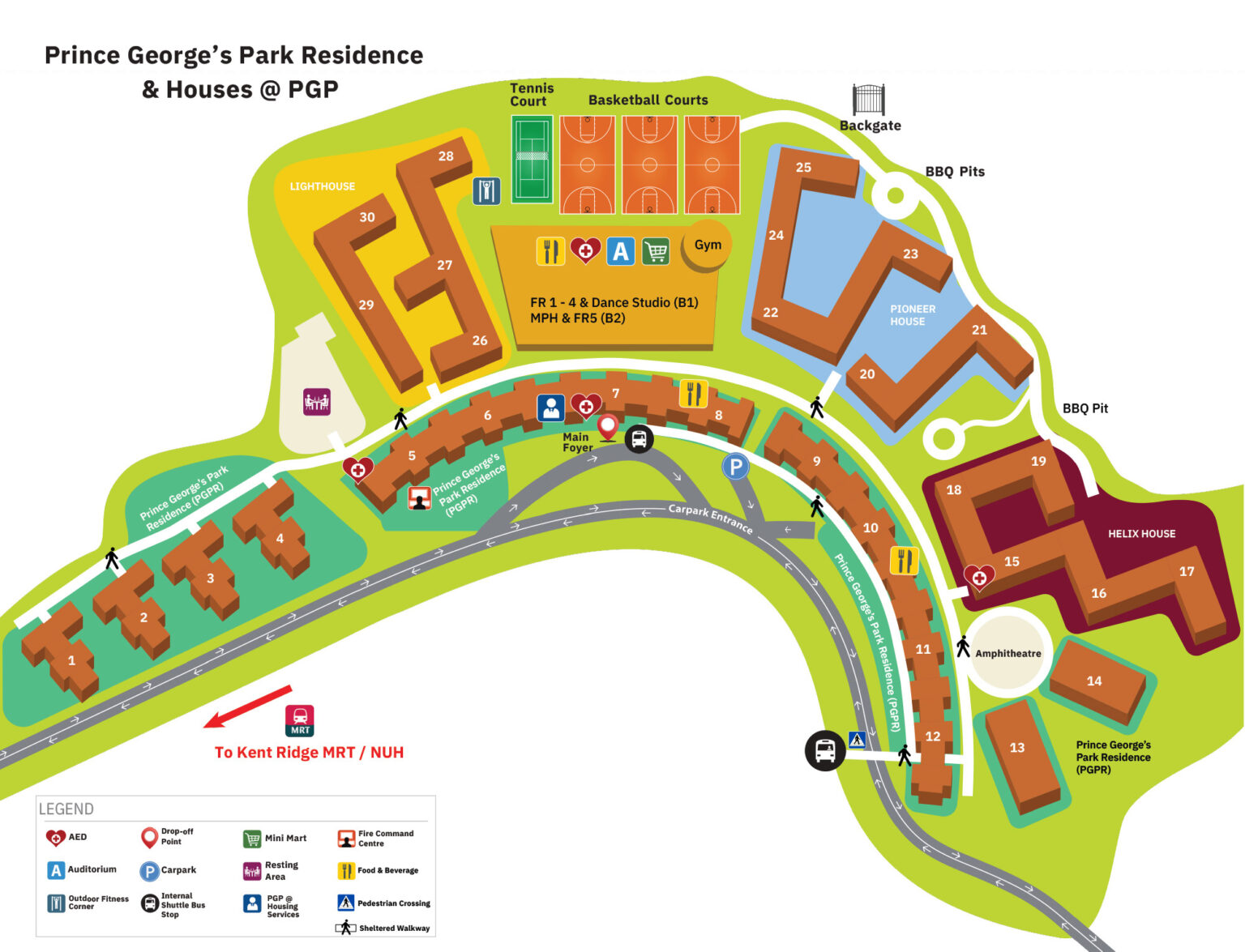 Price George Map Prince George’s Park (PGP) – CEU